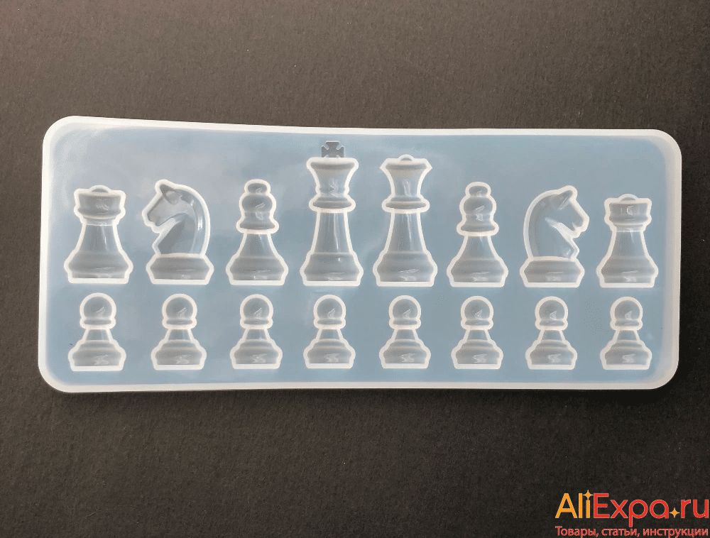 Силиконовая форма в виде шахматных фигур купить на Алиэкспресс